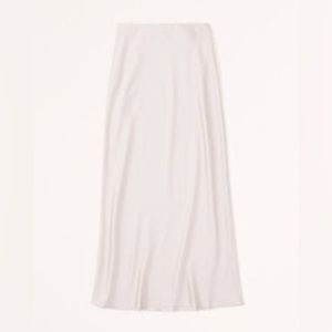 Abercrombie Satin Column Maxi Size M